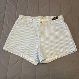 Abercrombie & Fitch NWT‎ High Rise The Dad Short Curve Love 34/18